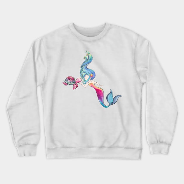 Mer-Kiss Crewneck Sweatshirt by Gingerlique